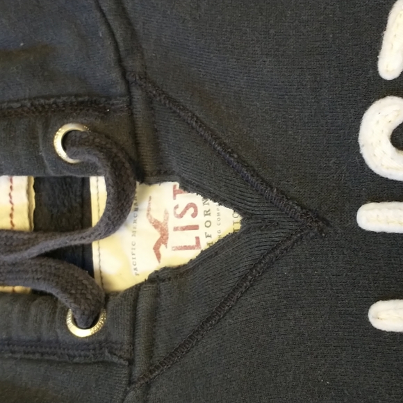 Hollister navy hooded sweatshirt - Picture 9 of 9